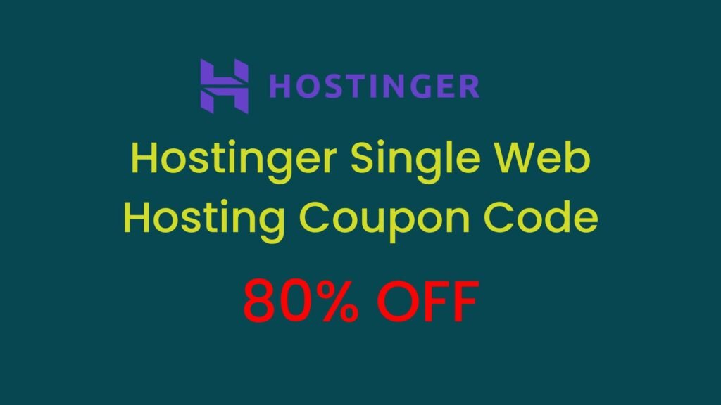 Hostinger Single Web Hosting